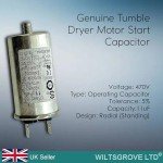 11uF Tumble Dryer Motor Start Capacitor for Sharp