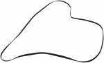 Heavy Duty Tumble Dryer Drive Belt for Hotpoint, Indesit, Creda