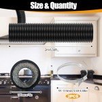 TAIHOBO 2m Flexible 4inch Tumble Dryer Hose