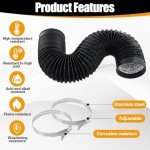 TAIHOBO 2m Flexible 4inch Tumble Dryer Hose