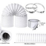 16FT Flexible Tumble Dryer Vent Hose - 100mm