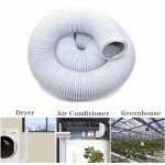 Flexible Aluminum PVC Dryer Vent Hose Kit