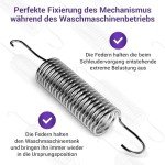 Vioks.pro 4-Pack Washer Dryer Spring Set