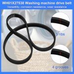 Washer Drive Belt Replacement for GE & Hotpoint
