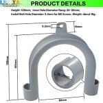 U-Shaped Drain Outlet Hose Hook for Washing Machines