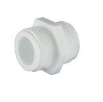 Merriway Plastic Washing Machine Inlet Hose Connector