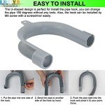 U-Shaped Drain Outlet Hose Hook for Washing Machines