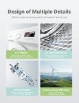 COMFEE' 8KG Freestanding Washing Machine, 1400RPM