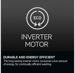 AEG 6000 Series 10Kg Washing Machine, White