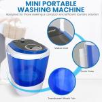 Pyle Portable Top Loader Mini Washing Machine