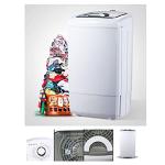 Portable 2-in-1 Camping Washing Machine and Dryer