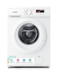 COMFEE' 9KG White Washing Machine with Steam Wash