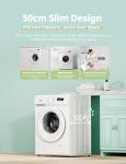 COMFEE' 9KG White Washing Machine with Steam Wash
