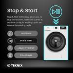 Teknix Freestanding 8kg Front Load Washing Machine