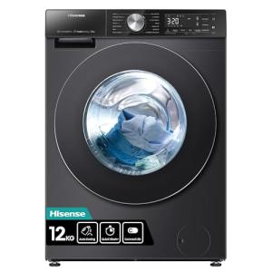Hisense 12kg Freestanding Washing Machine - Black