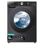 Hisense 12kg Freestanding Washing Machine - Black
