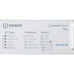 Indesit 9kg Built-in Washing Machine with PushandGo