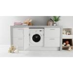 Indesit 9kg Built-in Washing Machine with PushandGo