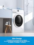 Midea 9kg Freestanding Washing Machine with Steam Care