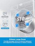 Midea 9kg Freestanding Washing Machine with Steam Care