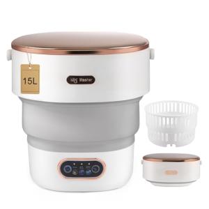 Portable 15L Washing Machine with Spin Dryer
