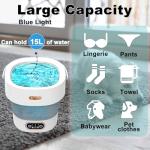 Compact 15L Mini Portable Washer and Dryer