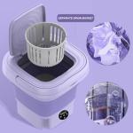 Lizbin Mini Portable Washing Machine, 8L, Spin Option