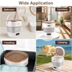 Portable 15L Washing Machine with Spin Dryer