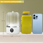Portable Mini Washing Machine for Underwear and Socks