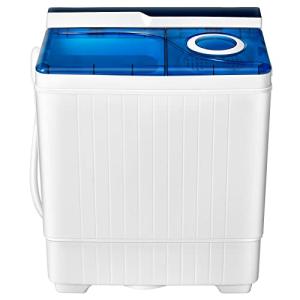 COSTWAY Portable Twin Tub Washing Machine Combo