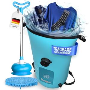 Portable Electric-Free Travel Washing Machine Set