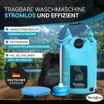 Portable Electric-Free Travel Washing Machine Set