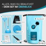 Portable Electric-Free Travel Washing Machine Set