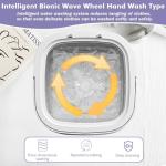 Portable 11L Washing Machine and Spin Dryer