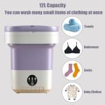 Mini Portable Washing Machine with Spin Dryer