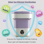 Mini Portable Washing Machine with Spin Dryer