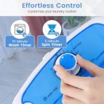 HOMFME Portable 2-in-1 Mini Washing Machine
