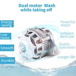 Portable Twin Tub Washing Machine with Spin Dryer