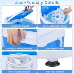 HOMFME Portable 2-in-1 Mini Washing Machine