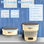 16L Portable Mini Washing Machine and Spin Dryer