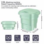 Portable Mini Washing Machine for Travel and Camping