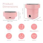 PoppyLane 11L Portable Washing Machine & Spin Dryer