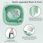 Portable Mini Washing Machine for Travel and Camping