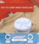 Portable Mini Turbo Washer and Dryer for Travel