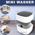 Mini 2-in-1 Portable Washer and Dryer, 14L