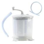 Portable Washing Machine Mini 35L Hand Crank Clothes Spin Dryer, 2 In1 Washing Machine With Dehydration Basket, 1200rpm High Speed Spinning Washing Quick Laundry Non Electric For Dormitory Apartment