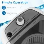 TANGZON 2-in-1 Portable Washing Machine and Dryer