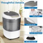 TANGZON 2-in-1 Portable Washing Machine and Dryer
