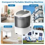 TANGZON 2-in-1 Portable Washing Machine and Dryer