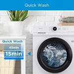 Midea 2-in-1 Washer Dryer, 8kg Load, White